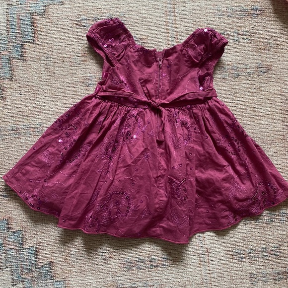 Sparkly Fuchsia  dress from Bonnie Baby - Picture 2 of 3